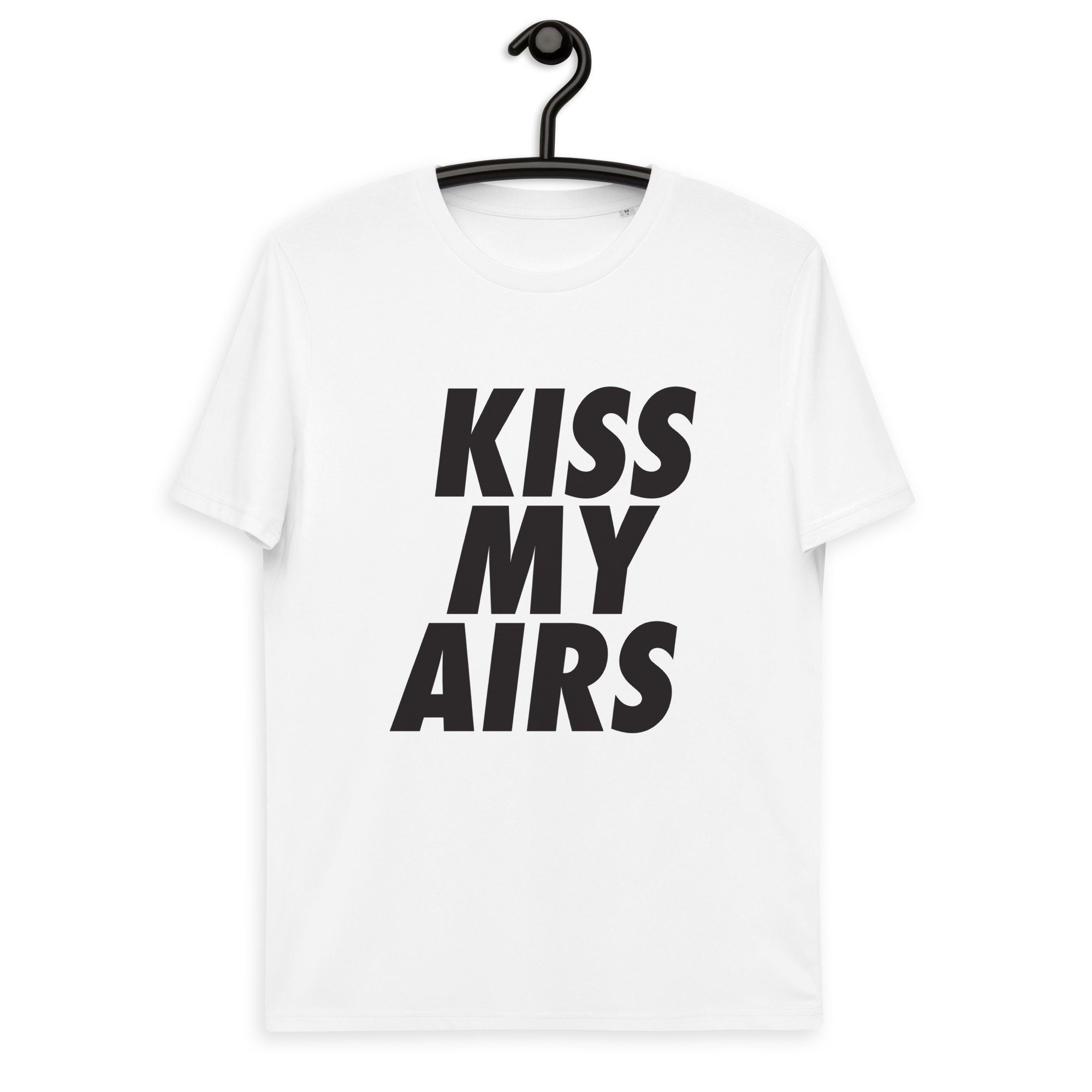 rundvlees levering Londen KISS MY AIRS Unisex T-shirt in Organic Cotton - Etsy