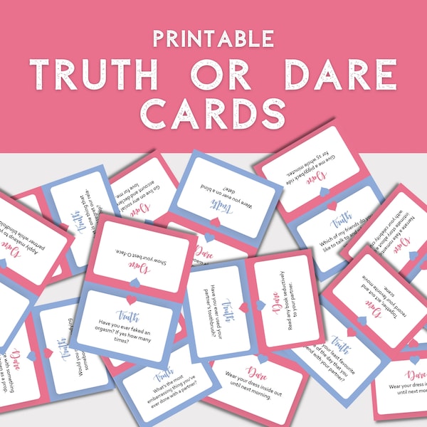 Intimacy Card Game Etsy