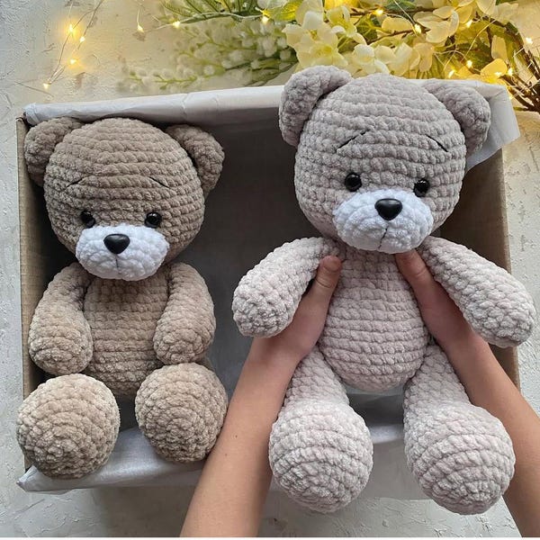 WZÓR Miś szydełkowy amigurumi