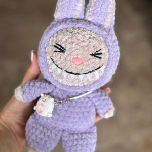 PATTERN  Crochet labubu,labubu doll,labubu,amigurumi labubu,knitted labubu