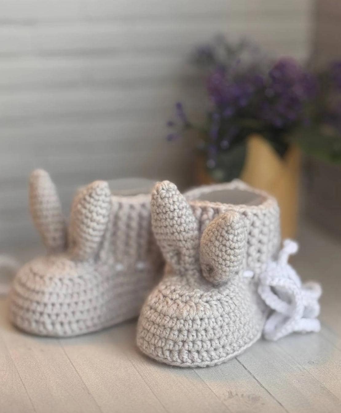 Crochet Baby Bunny Booties Pattern, Newborn Shoes (PDF Pattern) - Etsy