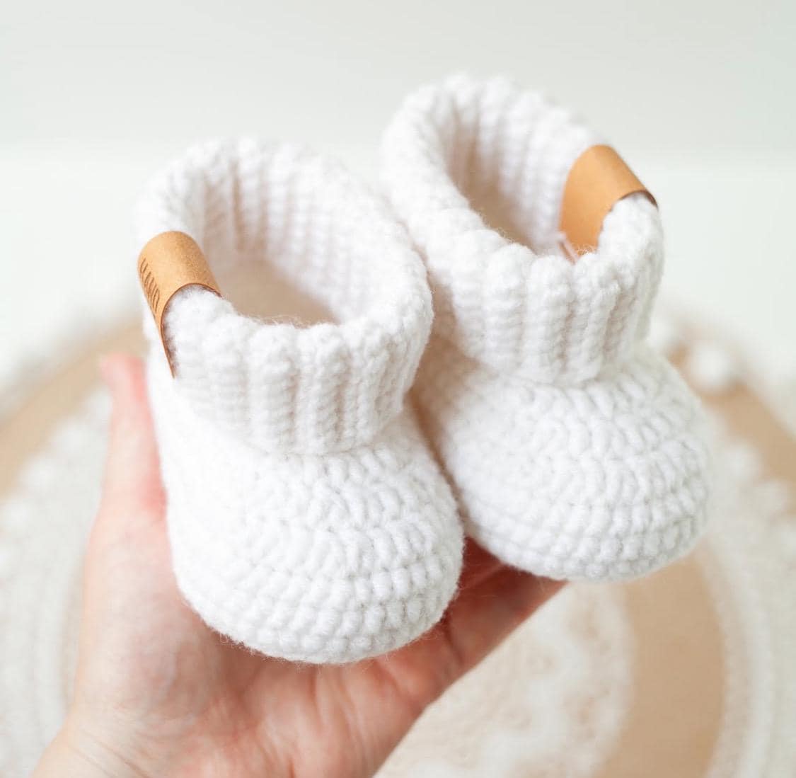 Zapatitos Precios De Escarpines Tejidos Al Crochet Tejer