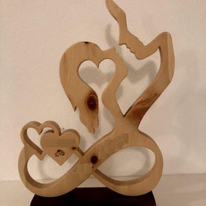 Liebende  - Paar - Hochzeit - CNC oder Lasercut