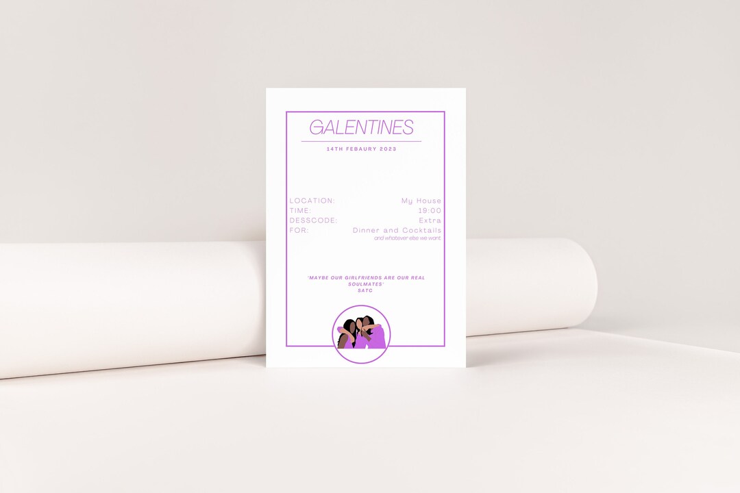 Girls Night Invitation Template Dinner Party Invite Girls Invitation ...