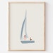 Tableau Mural Personnalisé Sur Toile - Thème Maritime, Bateau En Bois, Décoration De Plage
