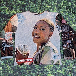 Adult Custom Tapestry Sweatshirt; Carpet Sweatshirt; Tapestry Sweatshirt; Photo Sweatshirt; Woven Tapestry Sweatshirt; Pullover