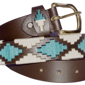 WeavingCraft Argentine Belts Polo Belts Hand Woven Belt Unisex belt Polo belt Leather Belt Men Belt Ladies Belt Fashion Belt 1007