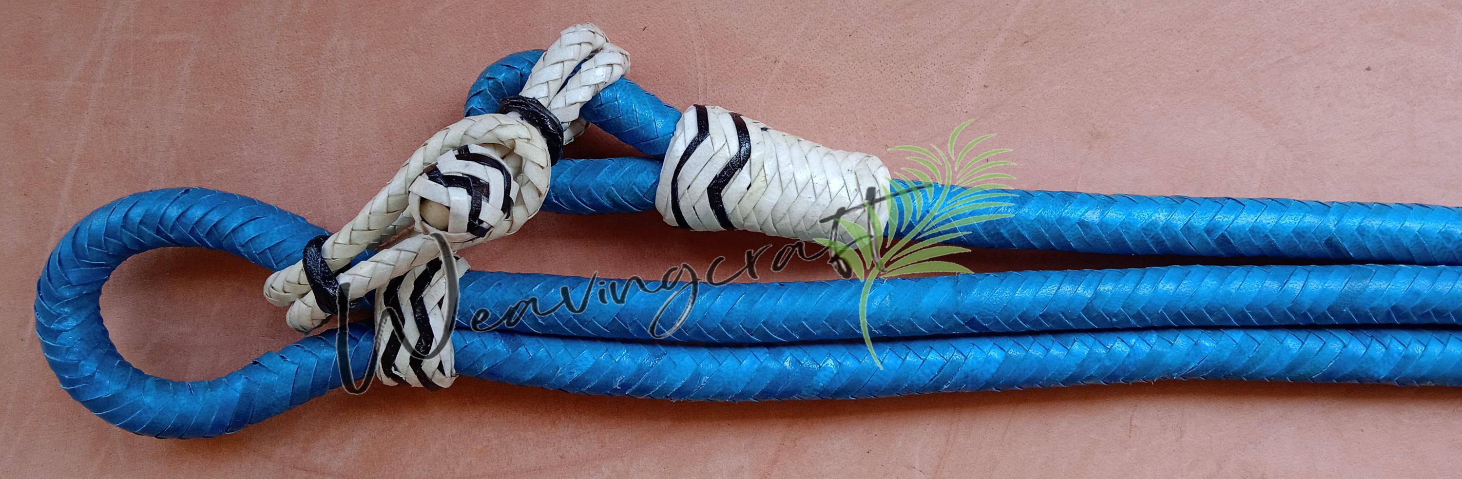 Handmade Rawhide Rope Weavingcraft Handmade Rawhide Show Romel Romal Reins: Turquoise Braided ...