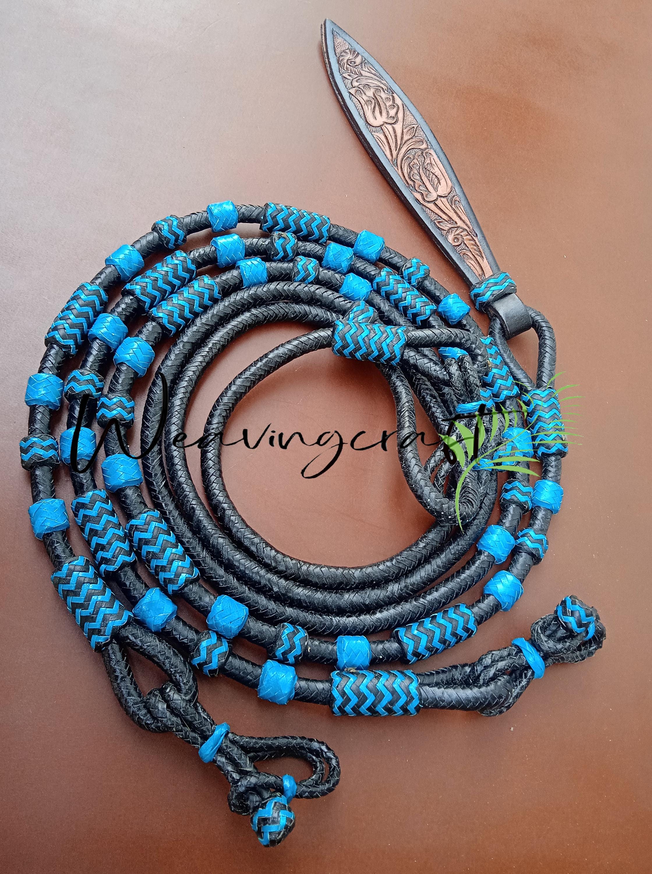 羊革シリーズ 一覧 | 官公庁向けグローブ専門（トンボレックスTONBOREX）販売の株式会社トンボ WeavingCraft ブラックロープ  ターコイズノット 生皮レザー 馬具 手編み ローマル ロメル 手綱 手彫り レザー ポッパ WeavingCraft (ウィービングクラフト) 天然ロープ ターコイズとホワイトノット ローハイドレザー ホースタック 手編み