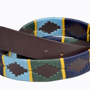WeavingCraft Argentine Belts Polo Belts Hand Woven Belt Unisex belt Polo belt Leather Belt Men Belt Ladies Belt Fashion Belt 1002