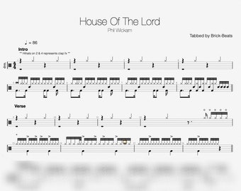 Phil Wickham "House Of The Lord" Drums Transcription