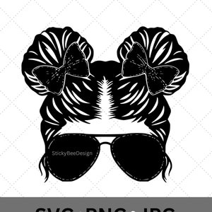 Kid Life Svg, Messy Bun Svg, Daughter svg, Family Life svg, Cricut, Silhouette