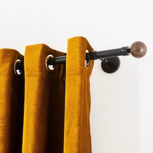 Luxurious Velvet Curtains, 17 Colors, Custom Made Grommet, Rod Pocket Velvet Drapes .