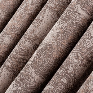 Triple Pleat Chenille Curtains 4 Colors. Double French Pleated Velvet Drapes.Pleated Curtains for Living room and Bedroom.