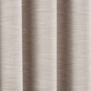 Herringbone Extra Wide Cotton Curtains. Custom Size Panel Grommet, Hook And Ring And Rod Pocket.