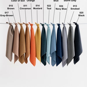 Drape Sample Linen Curtain Fabric Sample, 25 Colors, Faux Linen Drape Swatches. - Etsy