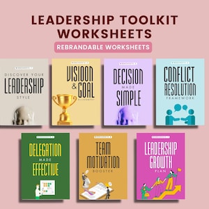 Leadership Toolkit Worksheets | Done For You