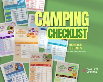 Camp Smart: The Ultimate Camping Checklist Bundle