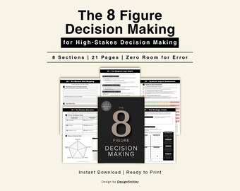 Executive Decision Matrix | 21-Page Strategy Framework (PDF)