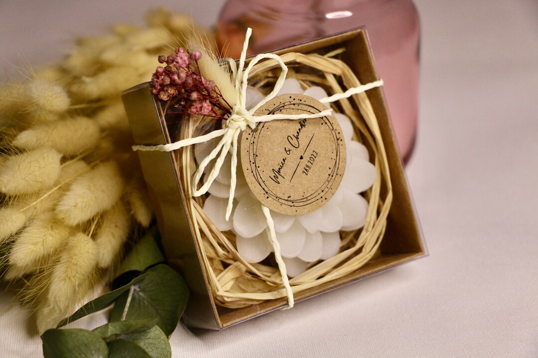 Personalized Wedding Lotus Candles Favor , Wholesale Candles for