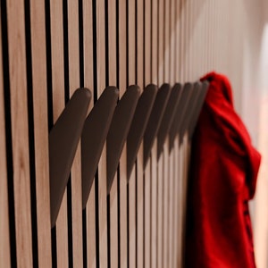 Acoustic panel hook - Click 2 go - Triangle Hook - Coat rack