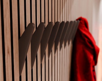 Acoustic panel hook - Click 2 go - Triangle Hook - Coat rack