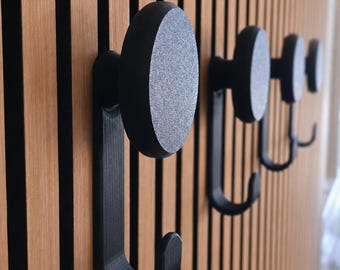 Acoustic panel hook - Round - Wallclip