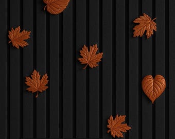 Akoestisch paneel herfstdecoratie - van WallTune