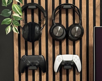Headphone / Controller mount - Wallclip - by WallTune