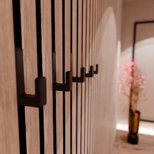 Acoustic panel hook - Single Hook square - Wallclip