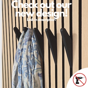 Acoustic panel hook Click 2 go Single Hook Coat rack image 5