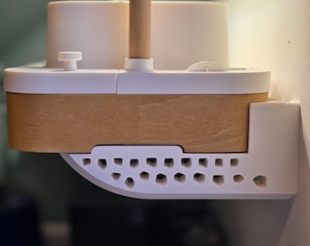 Auk Mini Wall Mount: Space-Saving Indoor Garden Brackets