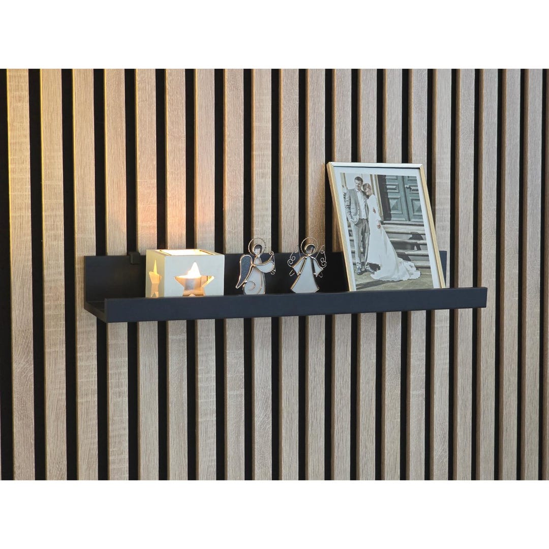 Acoustic Panel Shelf Brackets - for IKEA MOSSLANDA Picture Ledge