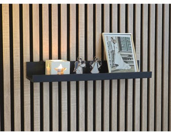 Soportes para estantes con panel acústico - para repisa para cuadros IKEA MOSSLANDA - Clip de pared (sin taladrar) de WallTune