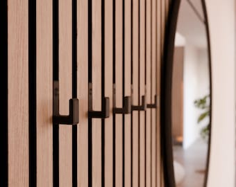 Acoustic panel hook - Single Hook Square - Screw