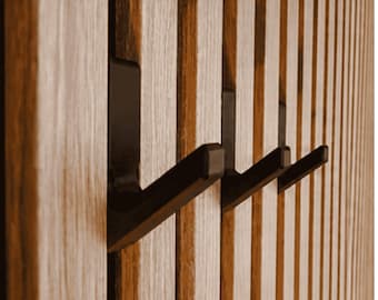 Acoustic panel hook - Single Hook - Coat rack - Wallclip