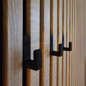 Acoustic panel hook - Single Hook Square - Screw