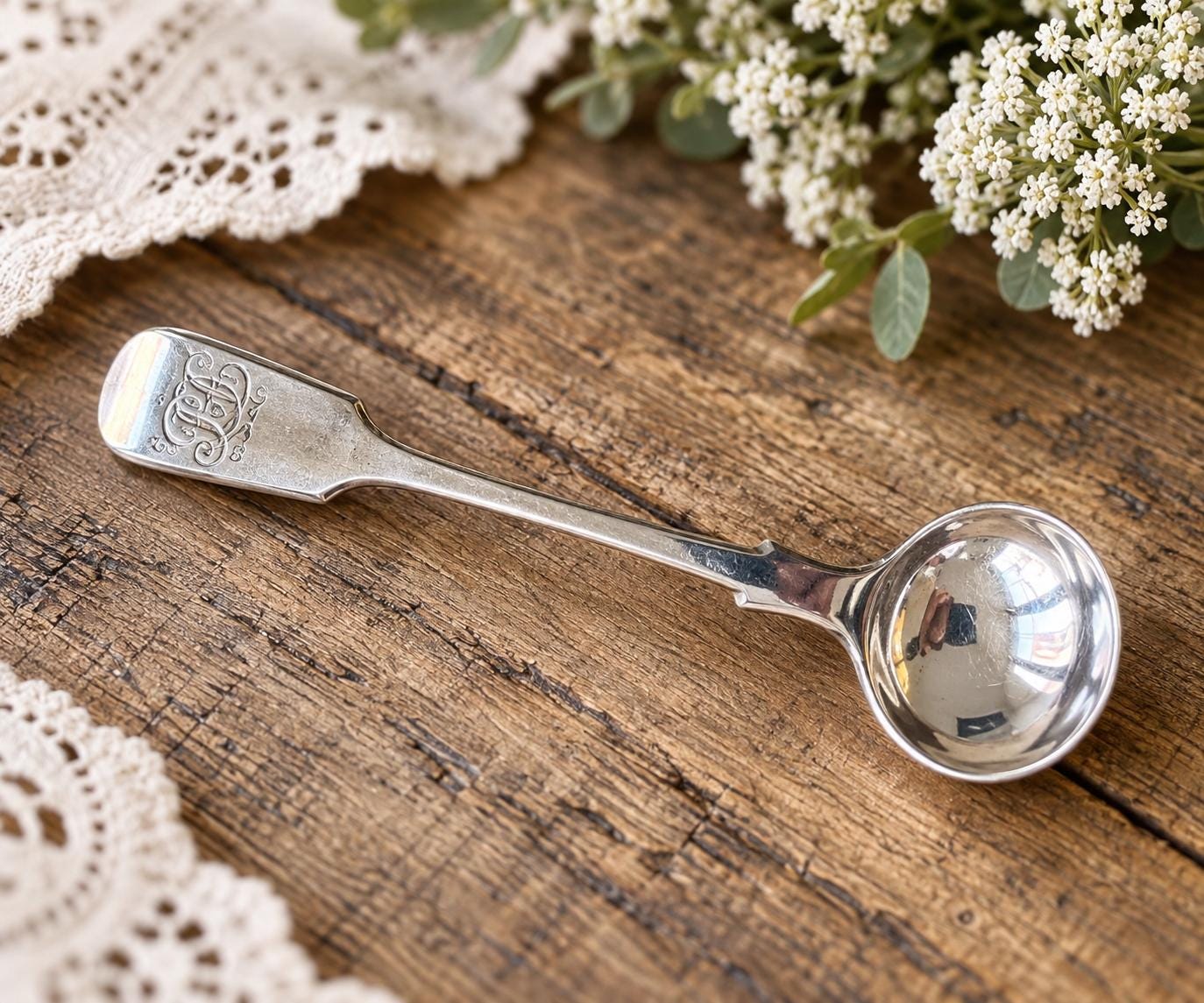 Vintage silver hallmark spoon - Etsy 日本