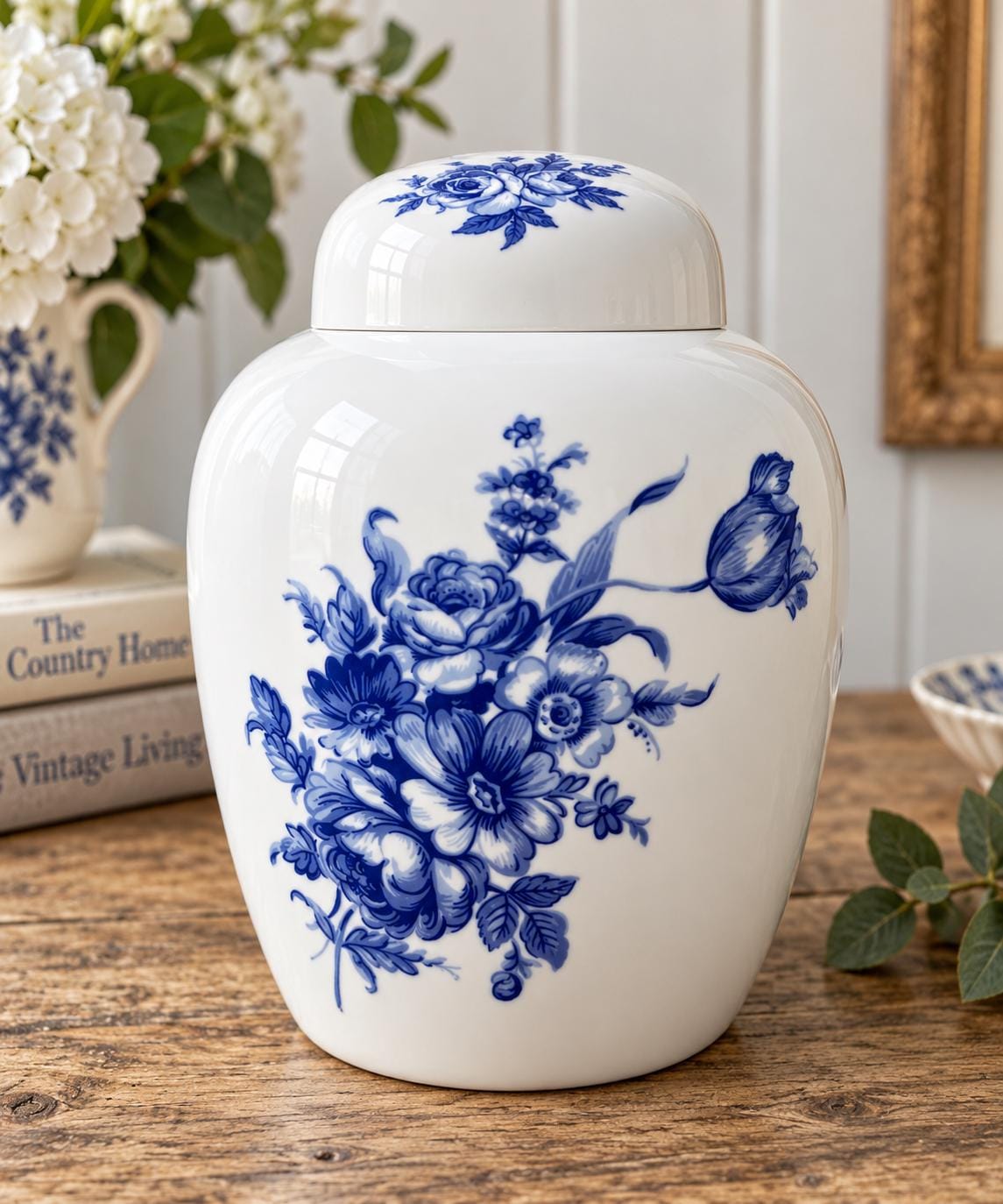 Crown Staffordshire Ginger Jar - Etsy