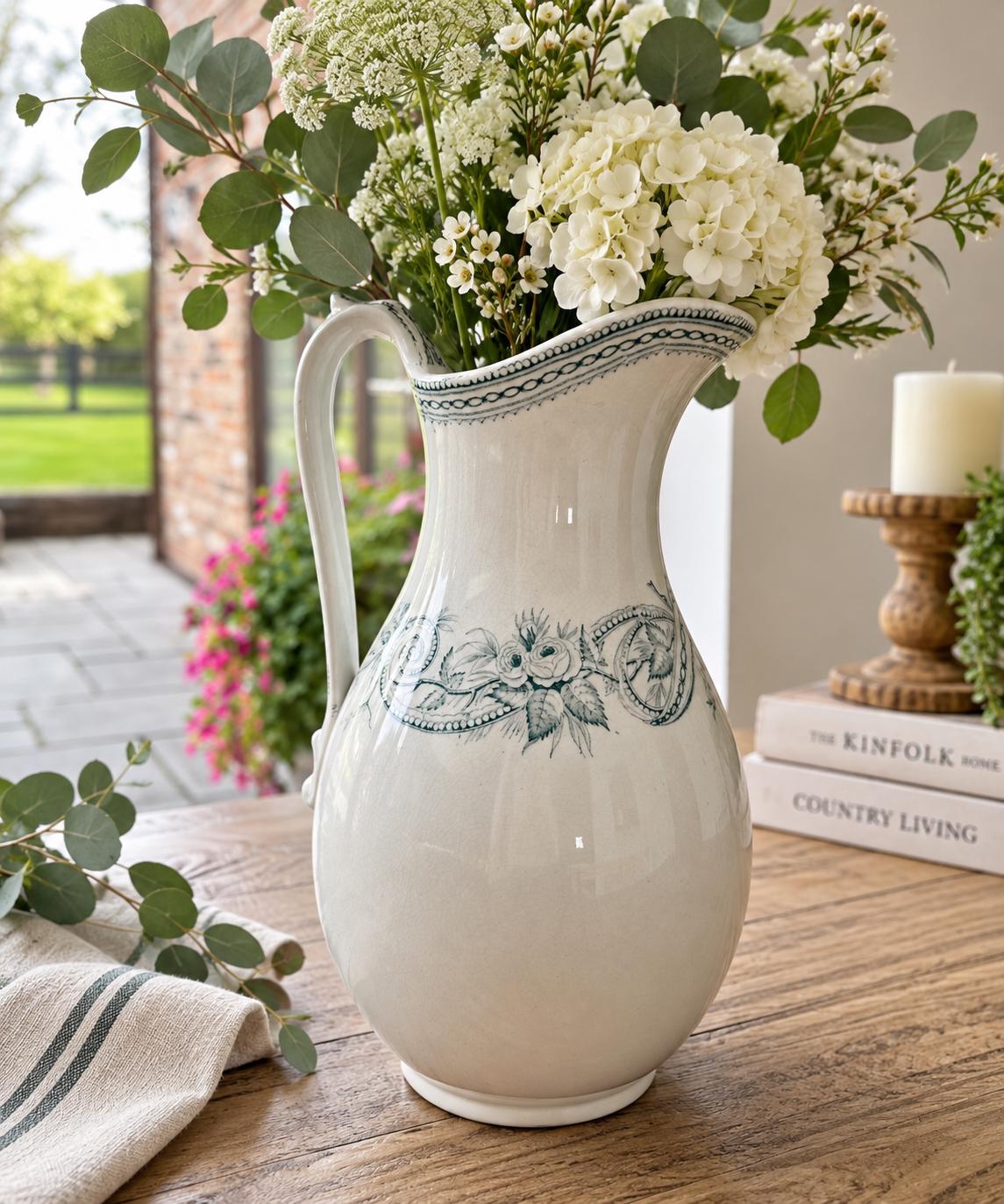 Antique Bird Jug - Etsy UK