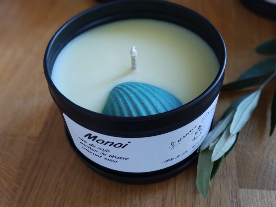 Monoi Scented Candle Etsy