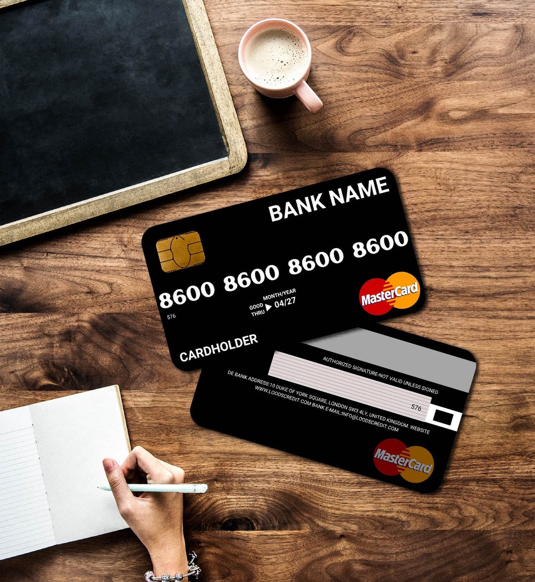 All 27+ Images fake debit card image front and back Updated