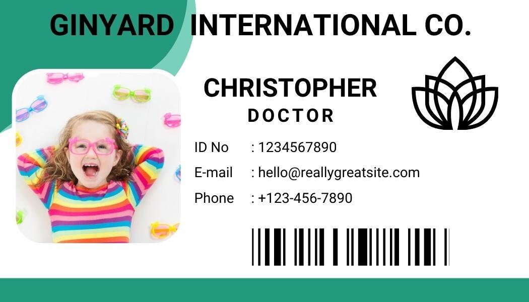 Kids Doctor ID Badge Template, Printable Editable Hospital Staff ID ...