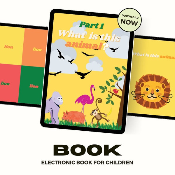 electronic book for children / ANIMALS