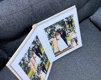 Album Fotografico Per Matrimonio 12x12 - 30 Pagine Automontanti, Nero, Personalizzabile Con Incisione