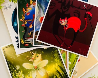 Art Prints | High Quality Paper | Magical | Cute | SyjoArt Animal Prints