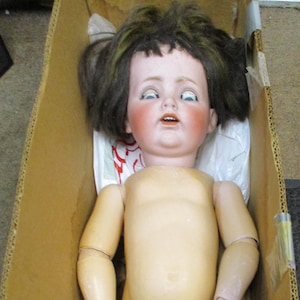 Riesige Kestner Größe Seltene 37 Zoll Form 260 Big Girl Doll Zur Restaurierung Kostenlose P & I US Käufer!