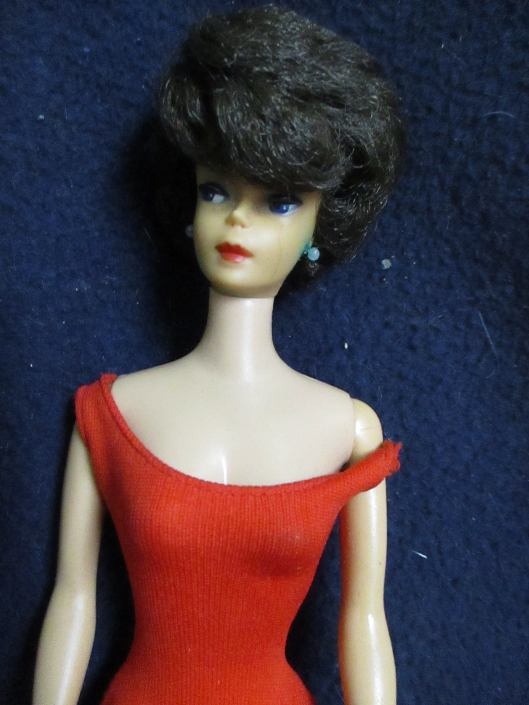 Vintage Barbie Bubble Cut Doll Green Ear and Face for Etsy