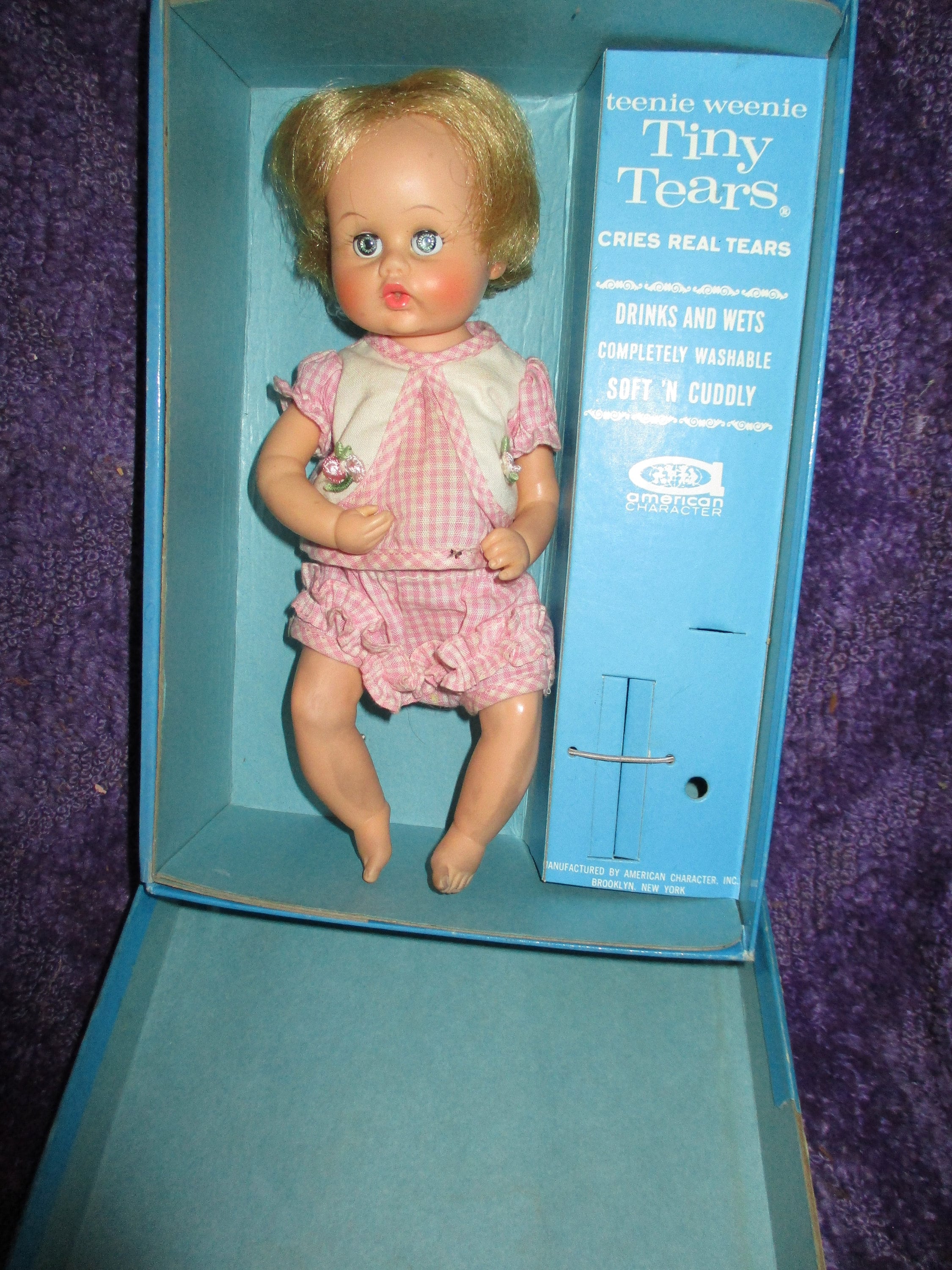 1960s Toys Tiny Tears Doll 1960s Adorable American Character Tiny