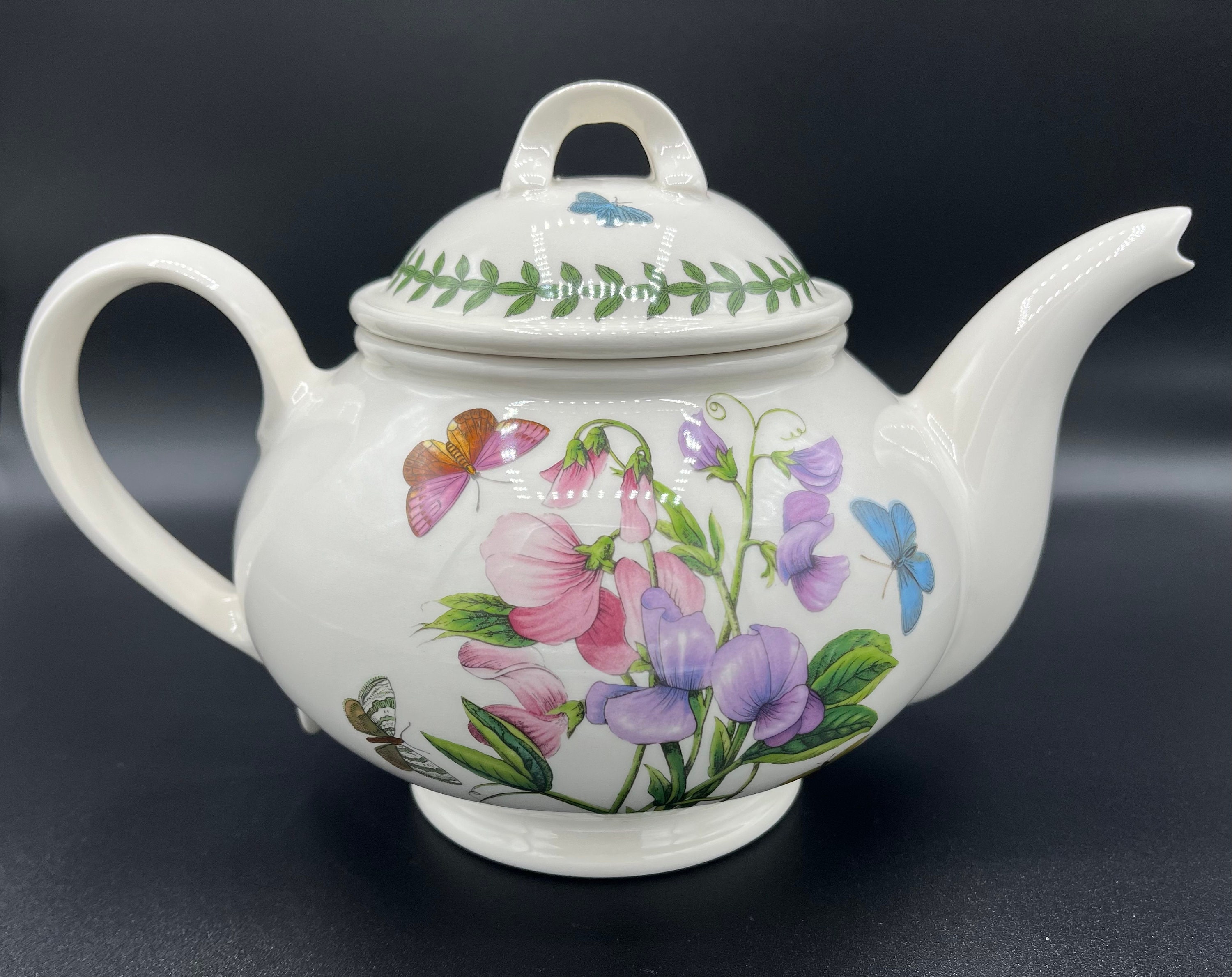Portmeirion Botanic Garden Teapot Sweet Pea Etsy